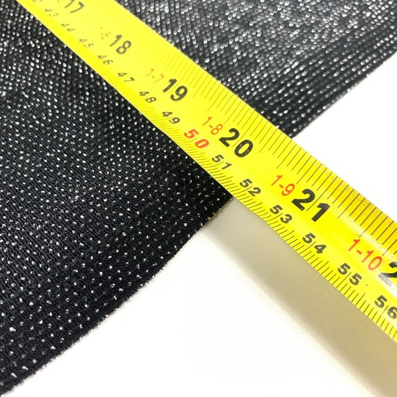 3/$25 Vintage Metallic Silver Sparkly Asymmetrical One Shoulder Top Shir… - Picture 7 of 7